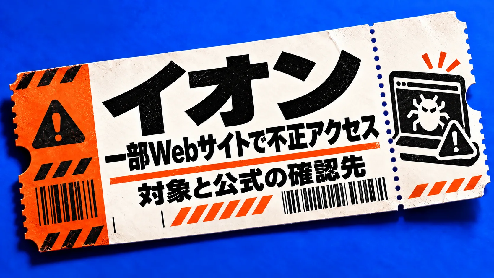 イオン:一部Webサイトで不正アクセス